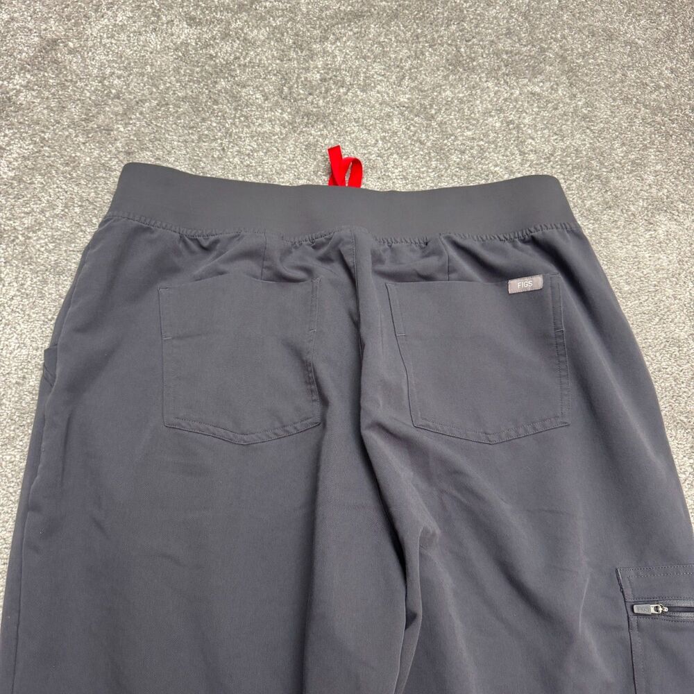 FIGS Technical Collection Zamora Cargo Jogger Scrub Pants Womens XL Gray Medical - Picture 14 of 16